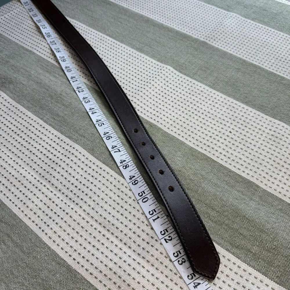 Bullhide Belts The Admiral Chocolate Brown Leather Belt Men's 48